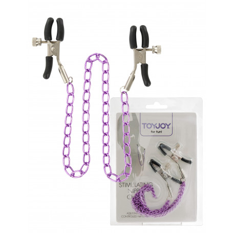 Nipple clamps in metallo stimolatore per seno pinze strizza capezzoli fetish