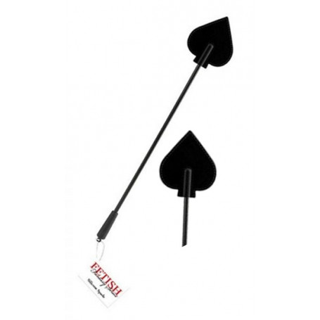Frustino fetish sculacciatore bdsm sexy frusta per giochi sadomaso bondage black