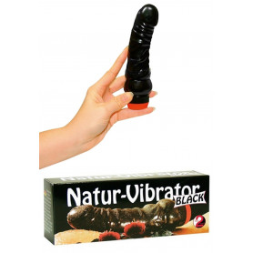 Vibratore vaginale anale piccolo nero dildo vibrante mini fallo realistico black