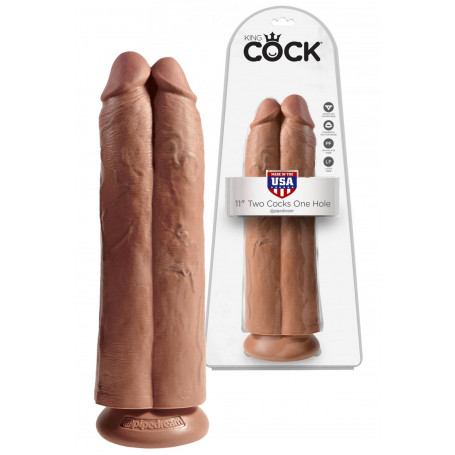 Fallo realistico maxi con ventosa dildo doppio grande vaginale anale pene finto