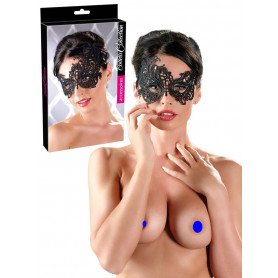 Maschera sexy donna mascherina in pizzo nero erotico veneziana bondage fetish
