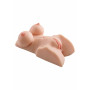 Masturbatore maschile con seno vagina ano finto realistico stimolatore vibrante