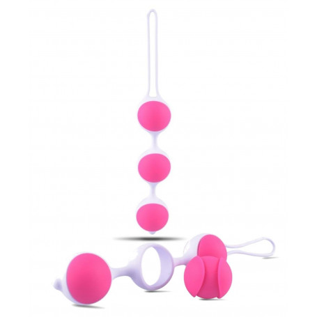 Palline Geisha in silicone per massaggio vaginale pavimento pelvico di kegel