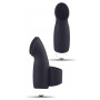 Vibratore vaginale da dito in silicone nero mini stimolatore clitoride vibrante