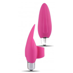 Vibratore da dito mini stimolatore vibrante in silicone vaginale e clitoride