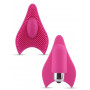 Stimolatore vaginale vibrante in silicone massaggiatore vibratore clitoride rosa