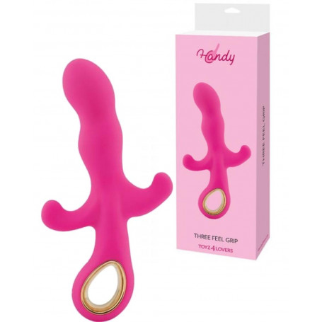 Vibratore in silicone ricaricabile fallo dildo vibrante vaginale clitoride anale