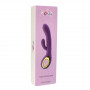 Vibratore rabbit vaginale in silicone ricaricabile fallo vibrante per clitoride