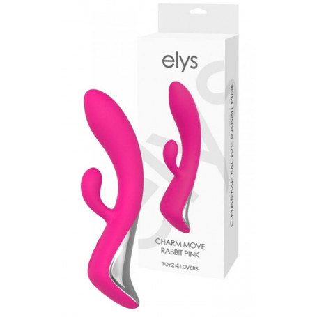 Vibratore rabbit in silicone stimolatore vaginale clitoride fallo dildo vibrante