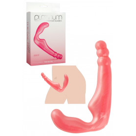 Fallo anale in silicone strap on doppio dildo plug vaginale indossabile morbido