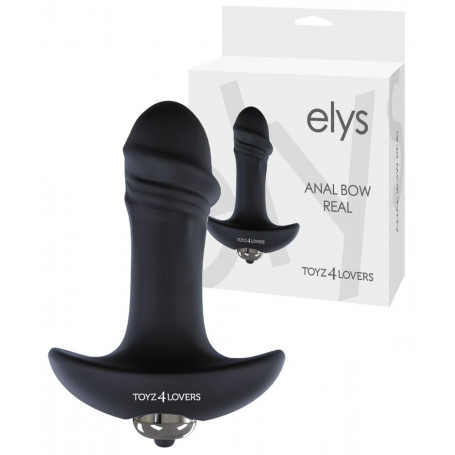 Vibratore anale piccolo in silicone nero anal plug butt dilatatore vibrante sexy