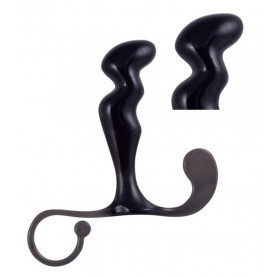 Fallo anale stimolatore per prostata dildo nero dilatatore anal butt plug black