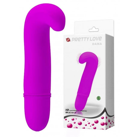 Vibratore vaginale piccolo fallo vibrante in silicone liscio per punto G morbido
