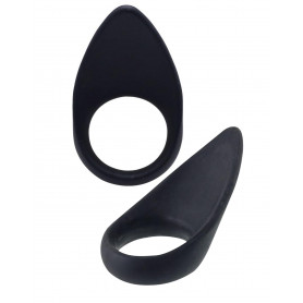 Anello fallico nero stimolante in silicone cock ring miglior erezione ritardante