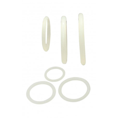 Anello fallico ritardante in silicone kit cock ring contro eiaculazione precoce