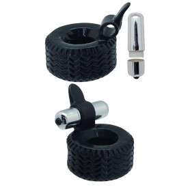 Anello fallico vibrante stimola clitoride cock ring ritardante miglior erezione