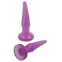 Fallo anale piccolo liscio dilatatore stimolatore anal butt mini dildo morbido