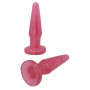 Fallo anale liscio dilatatore piccolo anal butt stimolatore morbido dildo mini