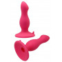 Plug anale con ventosa fallo in silicone dilatatore anal butt morbido piccolo