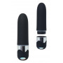 Vibratore vaginale piccolo dildo fallo liscio stimolatore nero vibrante classico