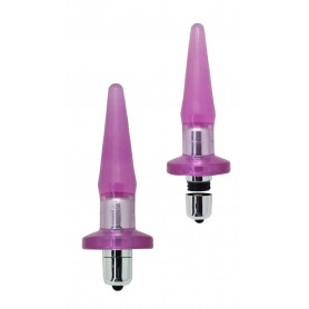 Vibratore anale piccolo fallo dilatatore anal butt plug stimolatore vibrante