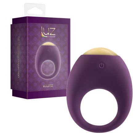 Anello fallico ritardante in silicone cock ring stimolatore clitoride vibrante