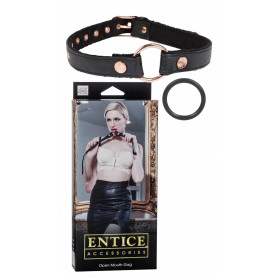 Morso costrittivo fetish bdsm sexy ring gag ball sadomaso restraint bondage nero