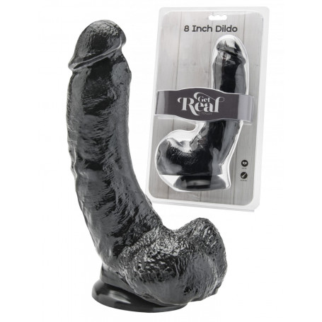 Fallo realistico maxi vaginale anale dildo big pene finto con ventosa testicoli