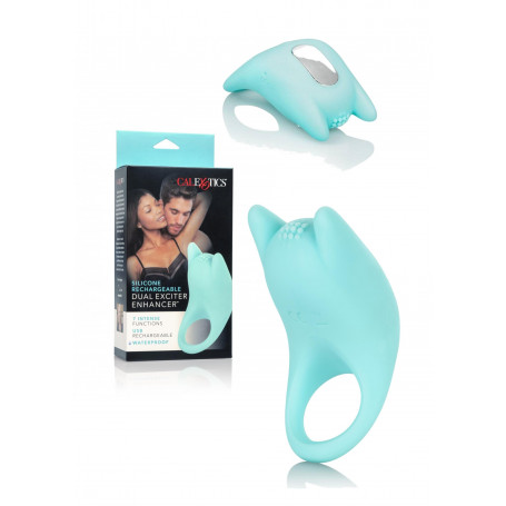 Anello fallico in silicone cock ring vibrante ritardante stimolatore clitoride