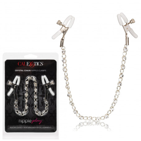 Pinze strizza capezzoli bondage in metallo nipple clamps bdsm stimolatore seno