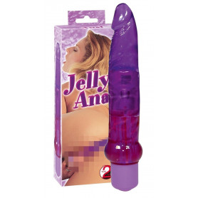 Vibratore realistico piccolo dildo pene finto fallo vibrante anale morbido jelly