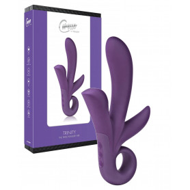 Vibratore vaginale doppio dildo vaginale anale clitoride vibrante in silicone