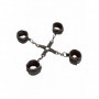 Manette cavigliere bondage kit costrittivo polsini bdsm set sexy toys sadomaso