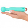 Massaggiatore vibrante wand in silicone piccolo vibratore vaginale anale morbido