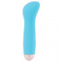 Vibratore vaginale piccolo fallo vibrante liscio morbido in silicone realistico