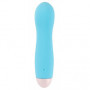 Vibratore vaginale piccolo fallo vibrante liscio morbido in silicone realistico