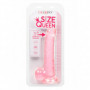 Fallo realistico grande dildo vaginale anale big con ventosa e testicoli MAXI