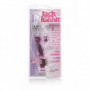Vibratore rabbit doppio stimolatore per clitoride vaginale dildo fallo vibrante