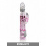 Vibratore rabbit doppio stimolatore per clitoride vaginale dildo fallo vibrante