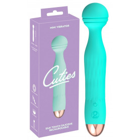 Massaggiatore vibrante wand in silicone piccolo vibratore vaginale anale morbido