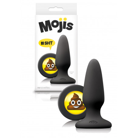 Plug anale in silicone grande dilatatore tappo anal butt fallo liscio nero sexy