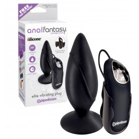 Vibratore anale piccolo anal butt plug fallo vibrante in silicone con ventosa