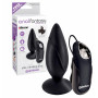 Vibratore anale piccolo anal butt plug fallo vibrante in silicone con ventosa