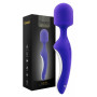 Massaggiatore wand vibrante ricaricabile vibratore vaginale in silicone morbido