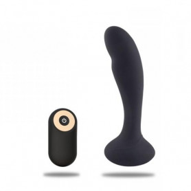 Vibratore anale in silicone dildo fallo liscio vibrante stimolatore per prostata