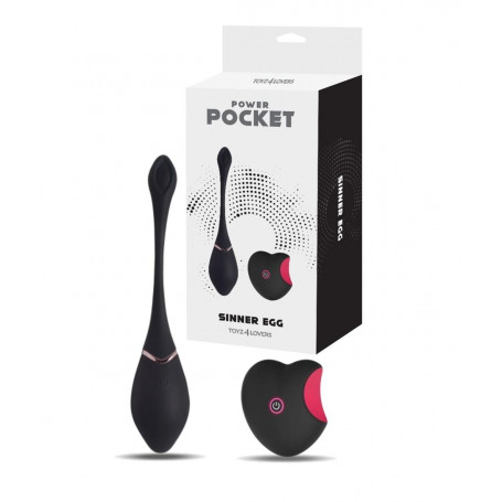 Ovetto vaginale vibrante in silicone vibratore ovulo nero wireless ricaricabile