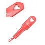 Sculacciatore per giochi sadomaso accessorio in pelle frusta spanker bondage