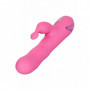 Vibratore rabbit stimola clitoride fallo vibrante vaginale in silcone realistico