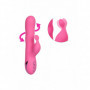 Vibratore rabbit stimola clitoride fallo vibrante vaginale in silcone realistico