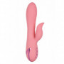 Vibratore rabbit  doppio fallo vibrante vaginale clitoride in silcone realistico